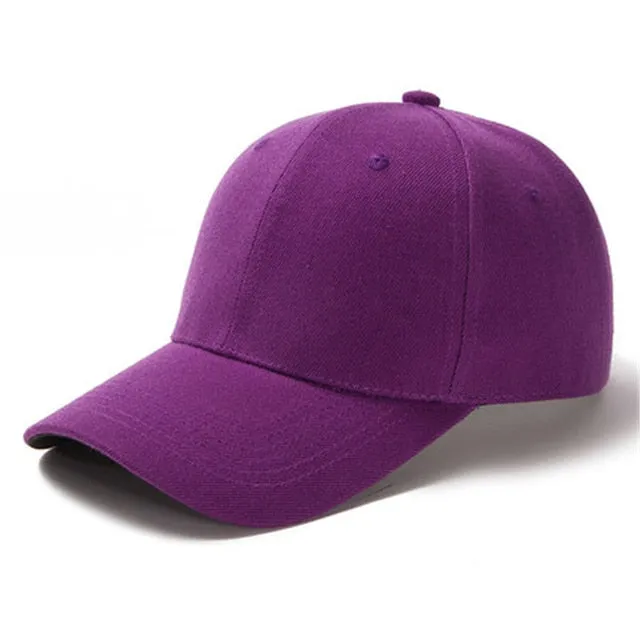 1 PCS Unisex Casual Plain Mesh Baseball Cap