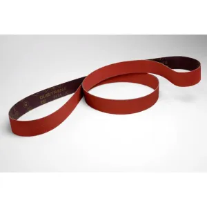 3M™ Cubitron™ ll Cloth Belt 947A, 1/2 in x 18 in, 80  X-weight, 50 per inner 200 per case