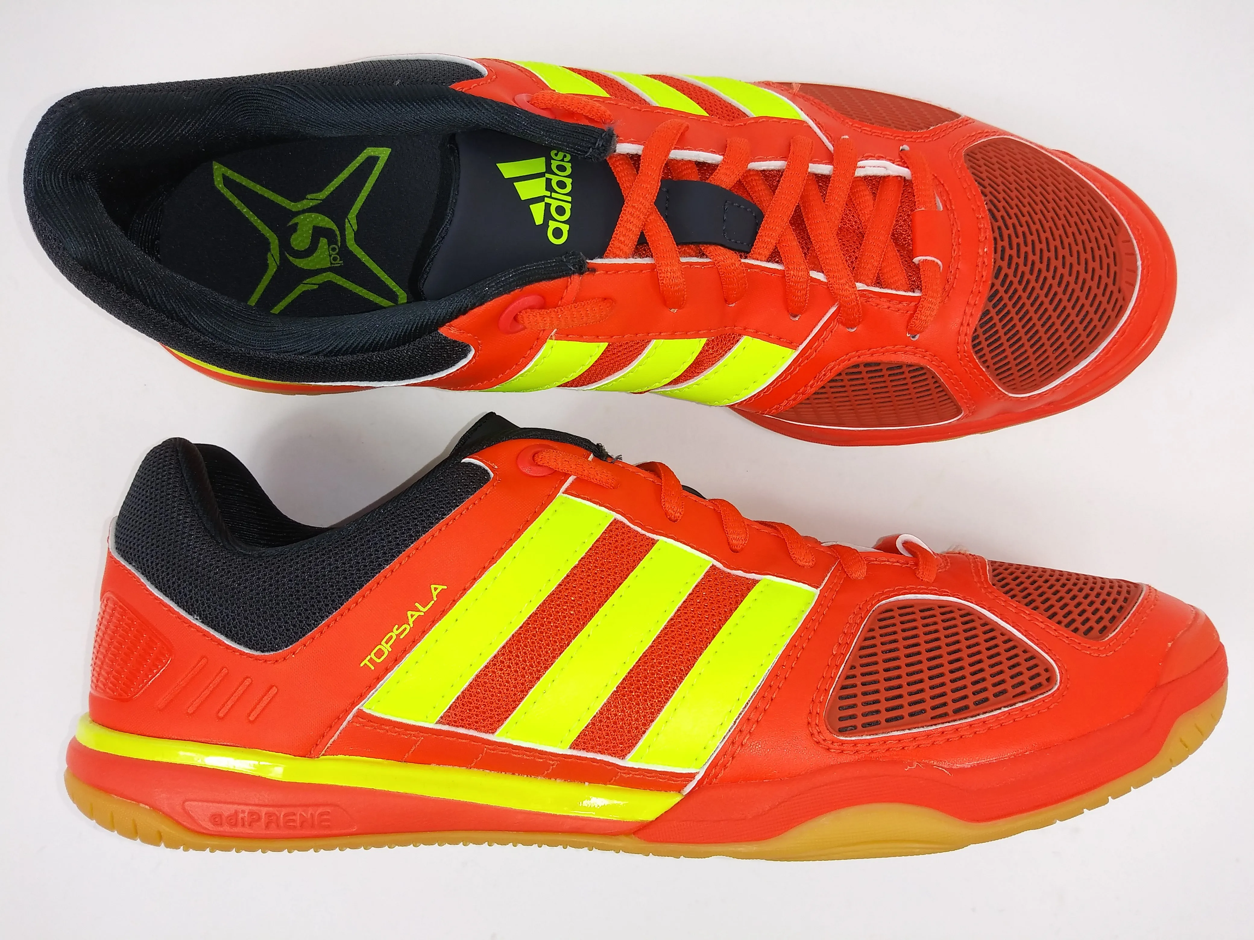 Adidas TopSala X Orange Yellow Indoor Shoes