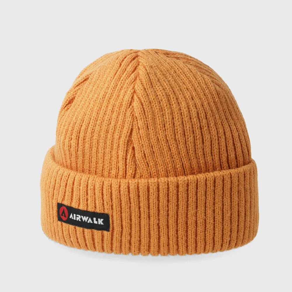 Airwalk Unisex Double Fold Beanie Orange _ 181513 _ Orange