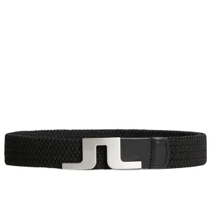 Berry Braided Elastic Belt Black - SS24