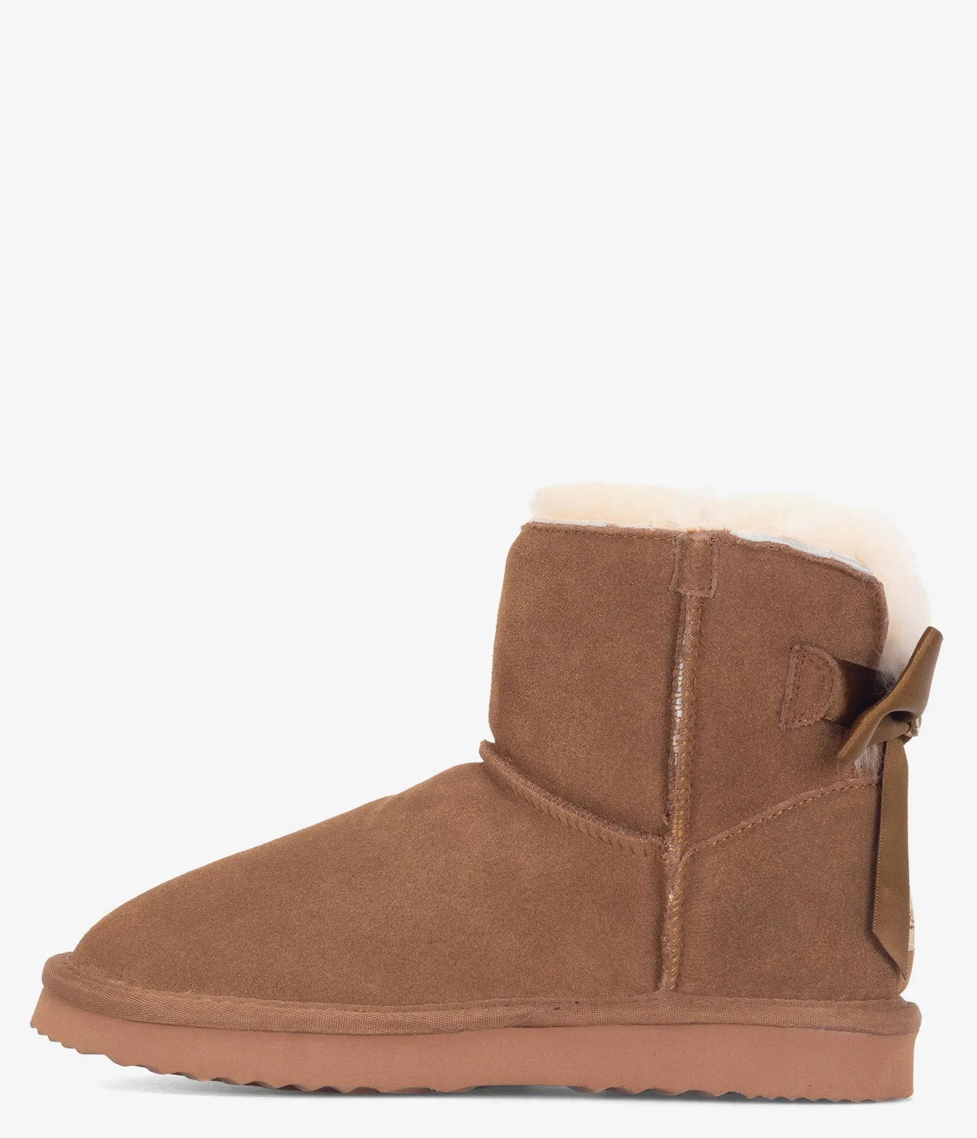 Burleigh Mini Ribbon Sheepskin Boot - Women