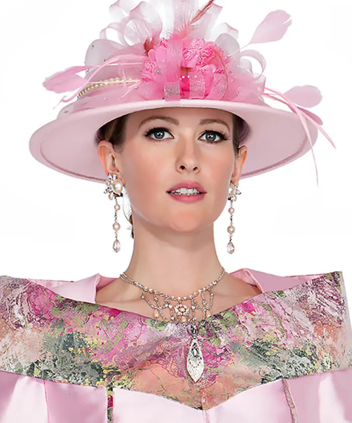 Champagne Italy Church Hat 5969