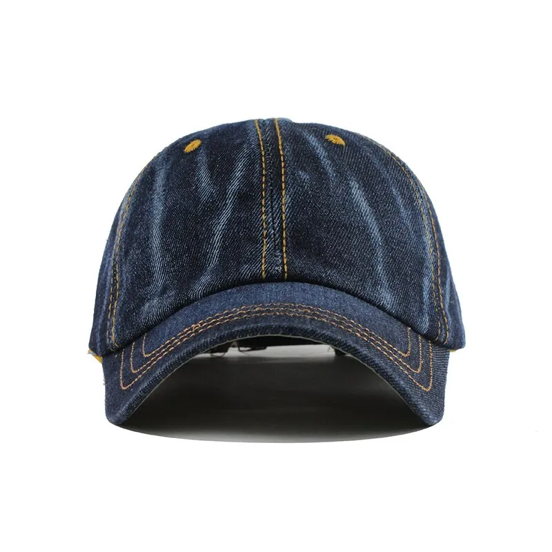 Fashion Leisure Cowboy Washed Baseball Cap