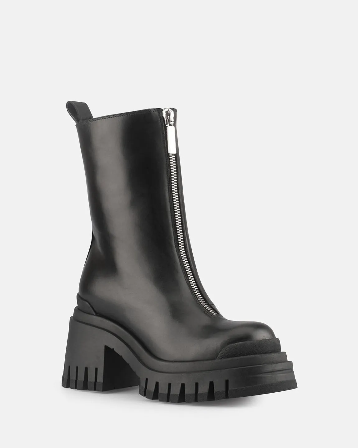 Genis Zip Boot in Black by Mattia Capezzani