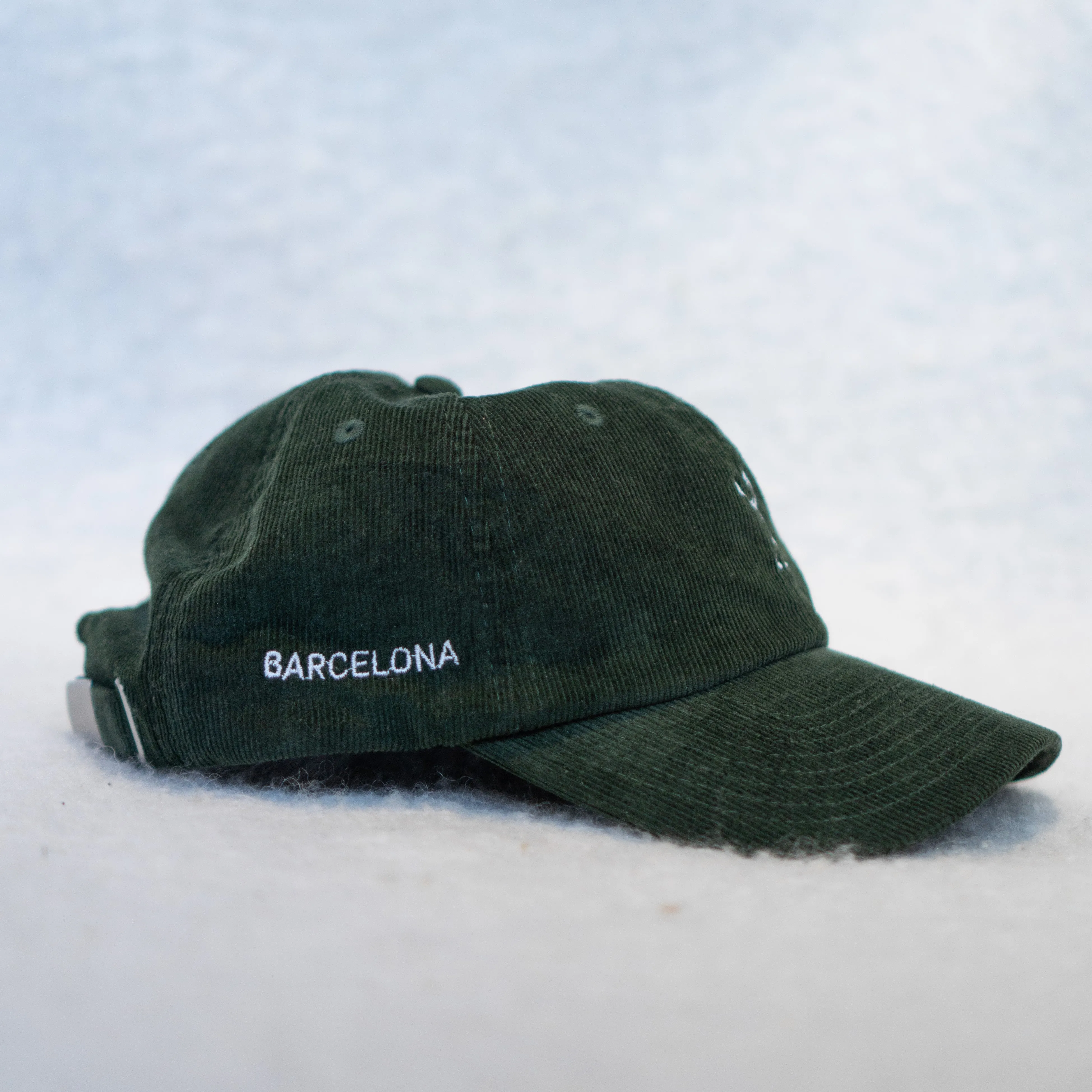 Green Corduroy Hat