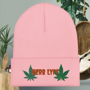 Herb Life Cuffed Beanie