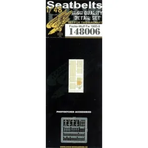 HGW 1/48 Fw 190D-9 - Seatbelts 1/48 | 148006