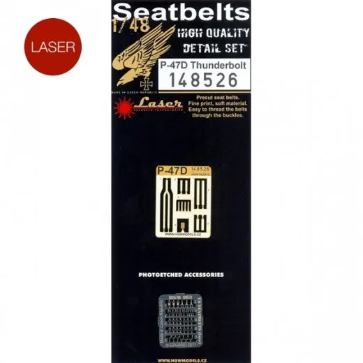 HGW 1/48 P-47D Thunderbolt - Seatbelts | 148526