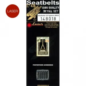 HGW 1/48 US WW2 Fighters - Seatbelts | 148018