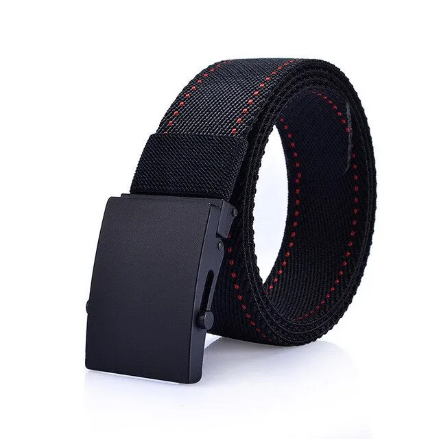 High Quality Canvas Alloy Buckle Nylon Straps Belts