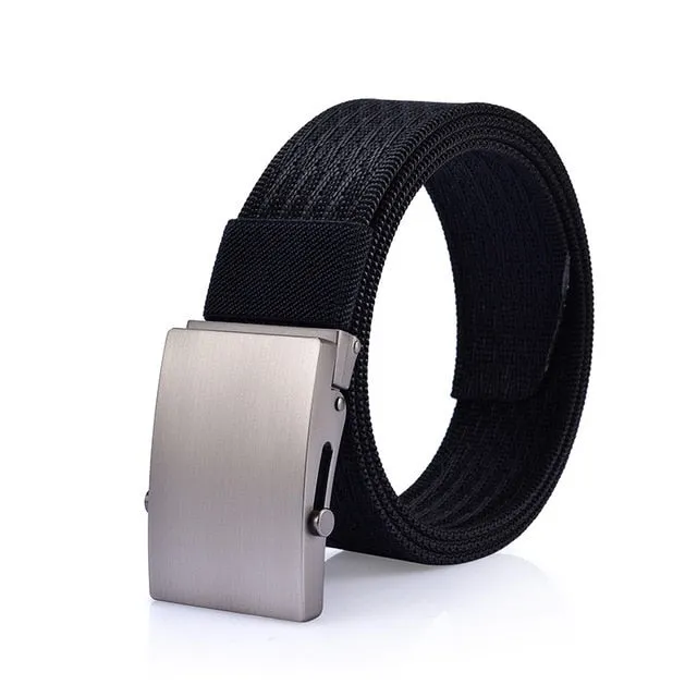 High Quality Canvas Alloy Buckle Nylon Straps Belts