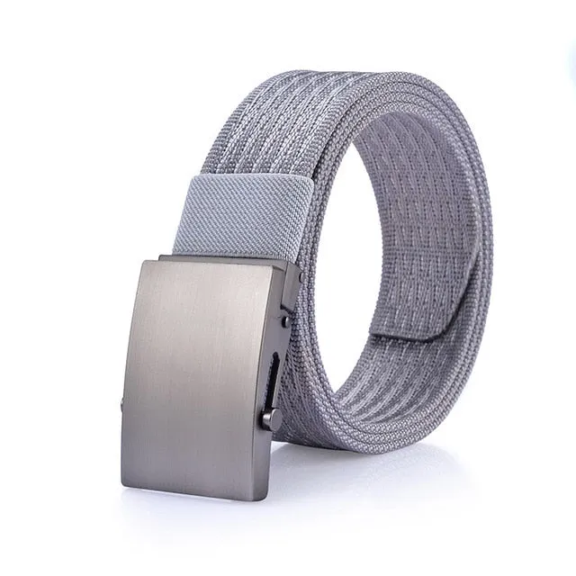 High Quality Canvas Alloy Buckle Nylon Straps Belts