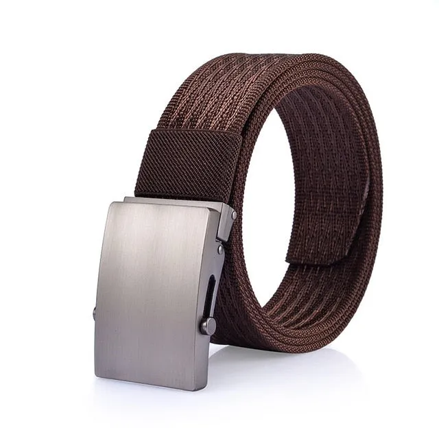 High Quality Canvas Alloy Buckle Nylon Straps Belts