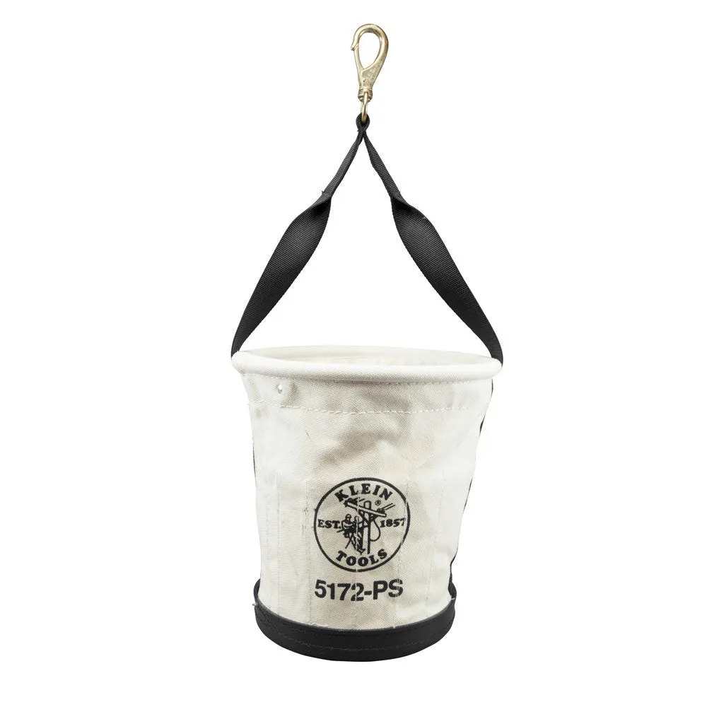 Klein 5172PS Heavy-Duty Tapered Wall Bucket 15 Pocket