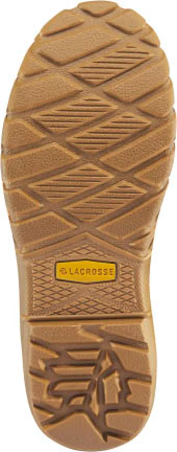 LaCrosse Aero Timber Top Shearling Womens Rustic Leather Side Zip Snow Boots