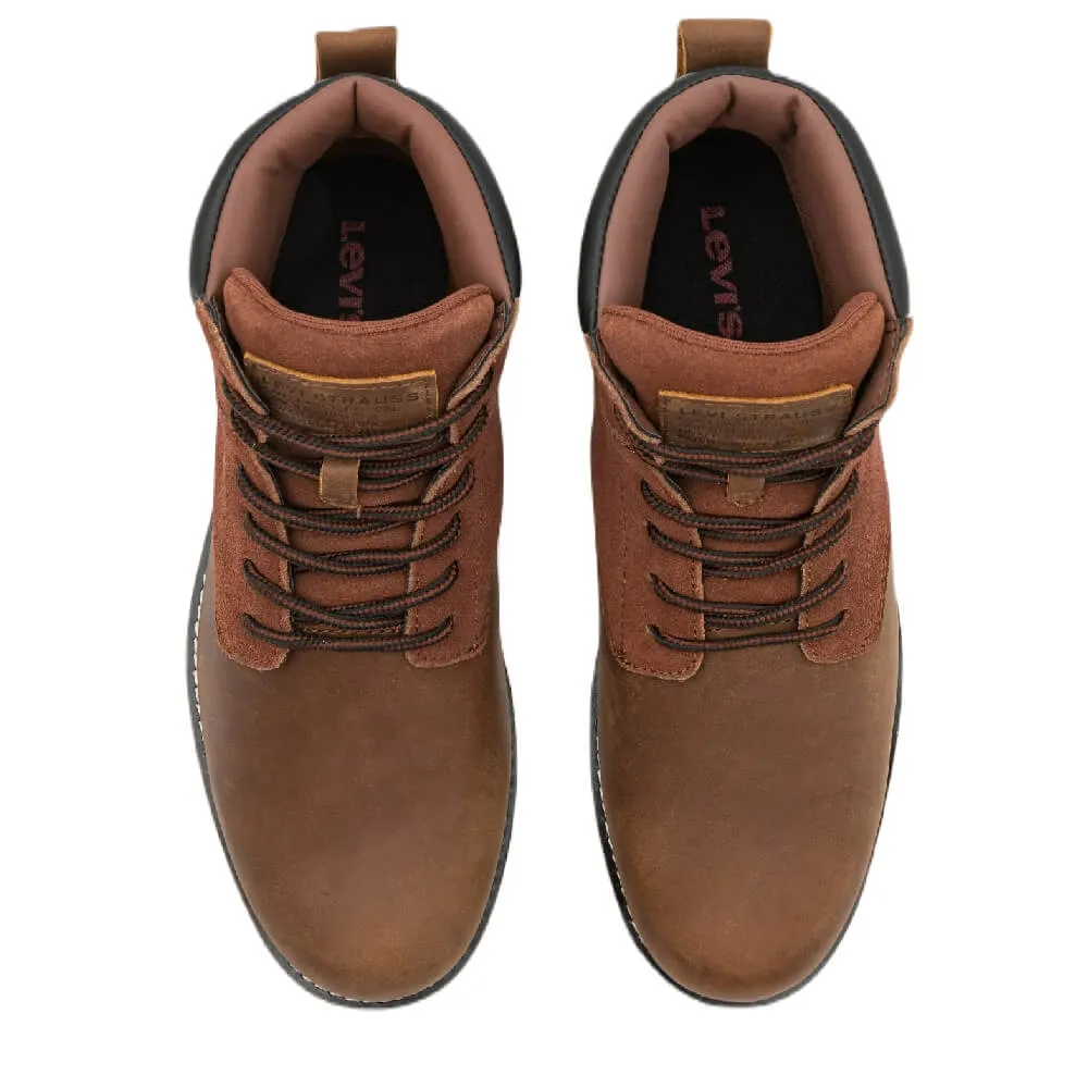 Levi's Jax Plus Boots, Brown/White