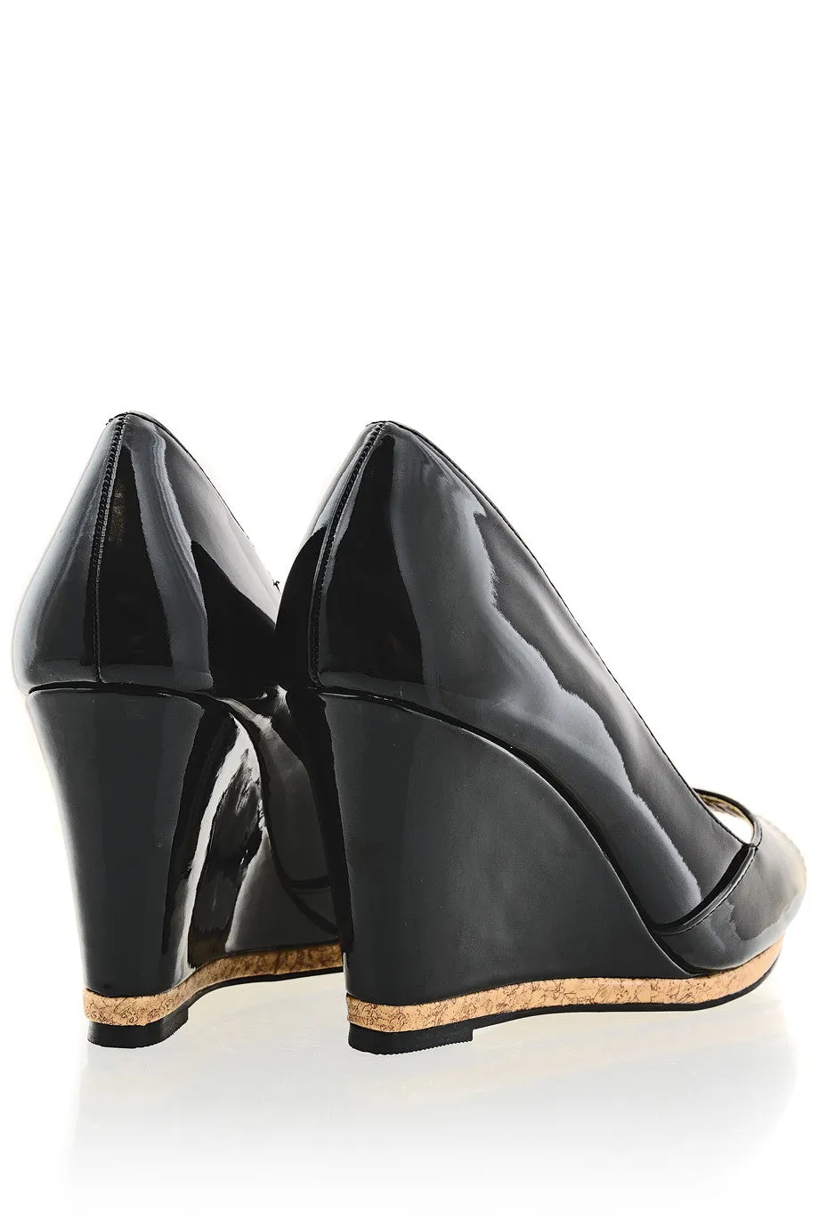 MANDY Black Wedges