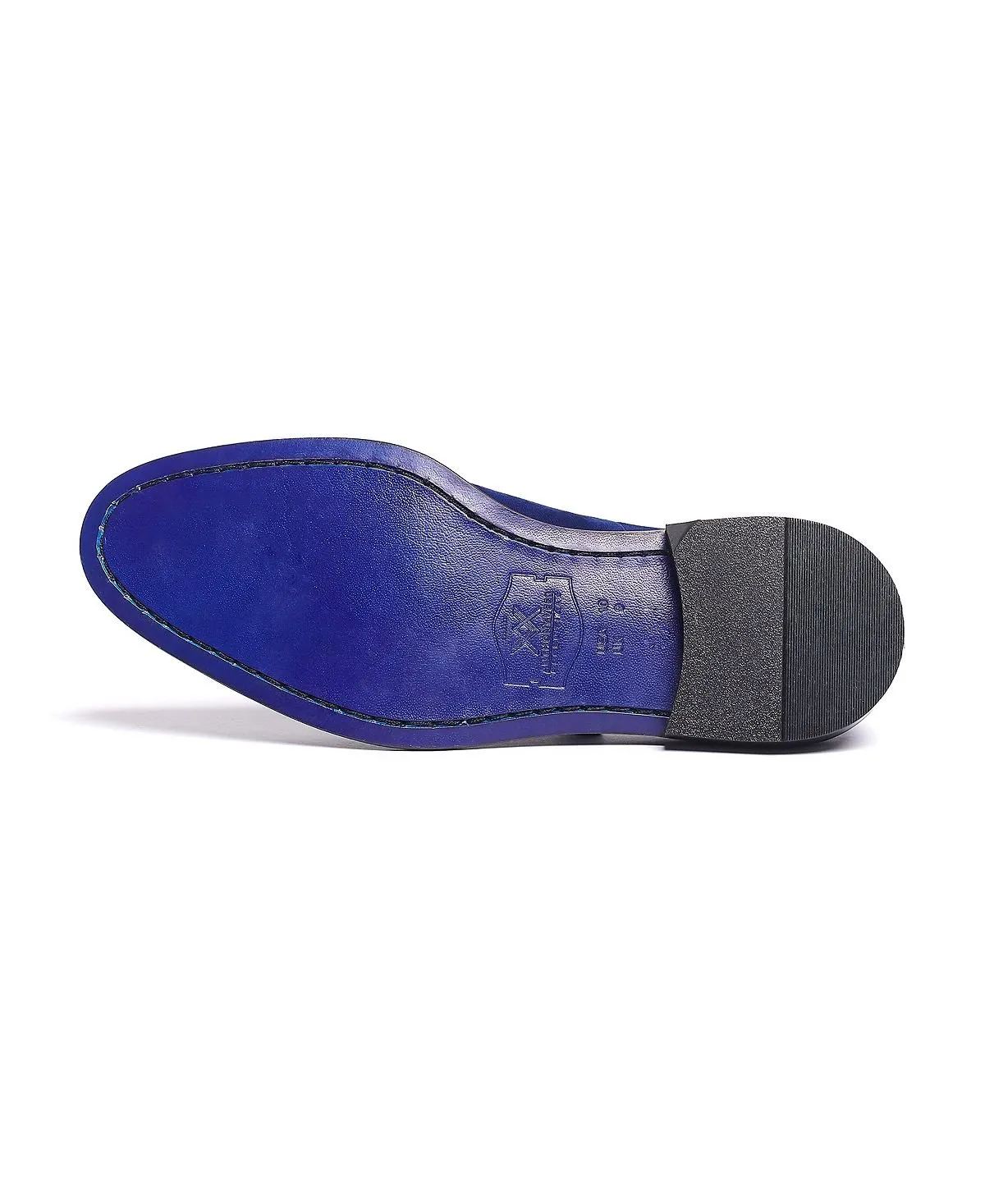 Men's Craige Anthony Veer Laceless Suede Loafers, Blue