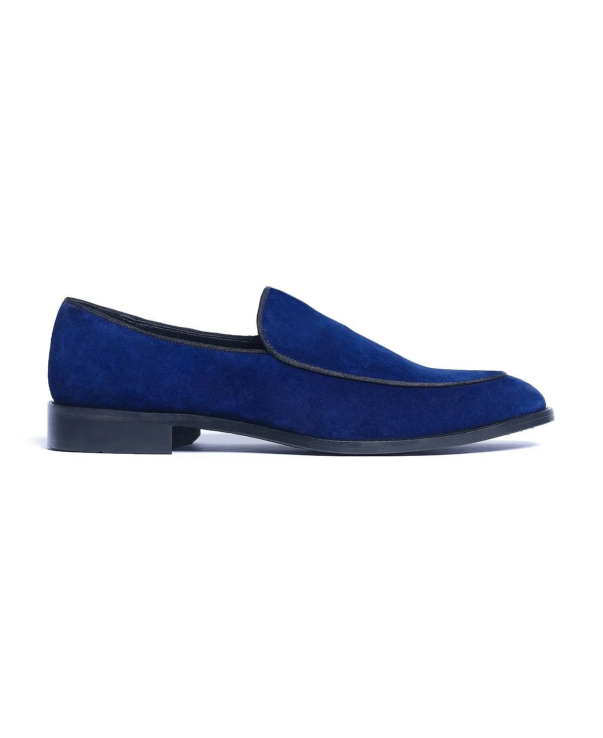 Men's Craige Anthony Veer Laceless Suede Loafers, Blue