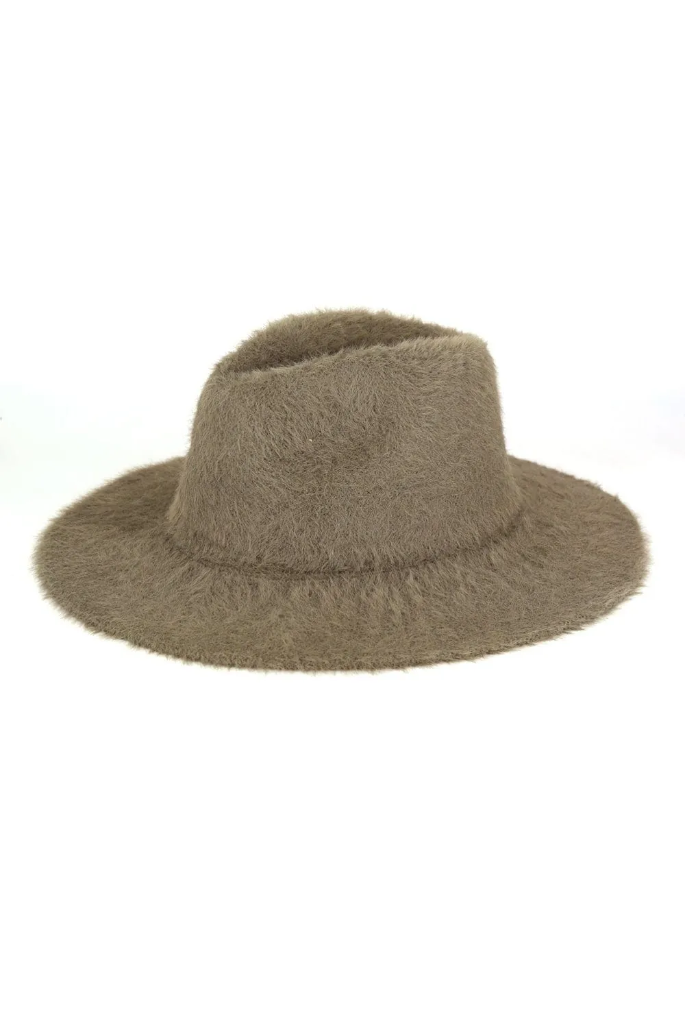 MH0172 Fuzzy Fedora Hat