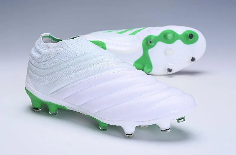 New Adidas Copa 19   FG 2019 Soccer Cleats Shoes White Green