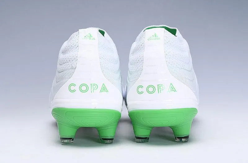 New Adidas Copa 19   FG 2019 Soccer Cleats Shoes White Green