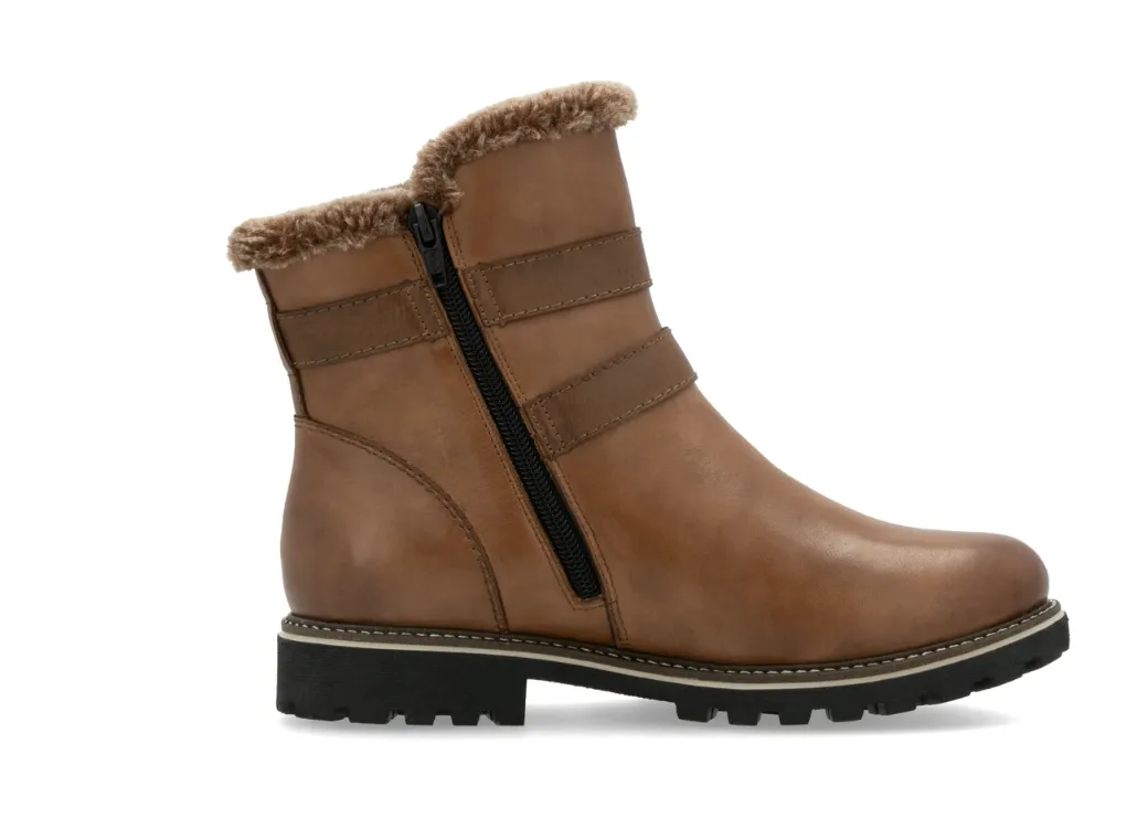 Raven Brown Ankle Boots