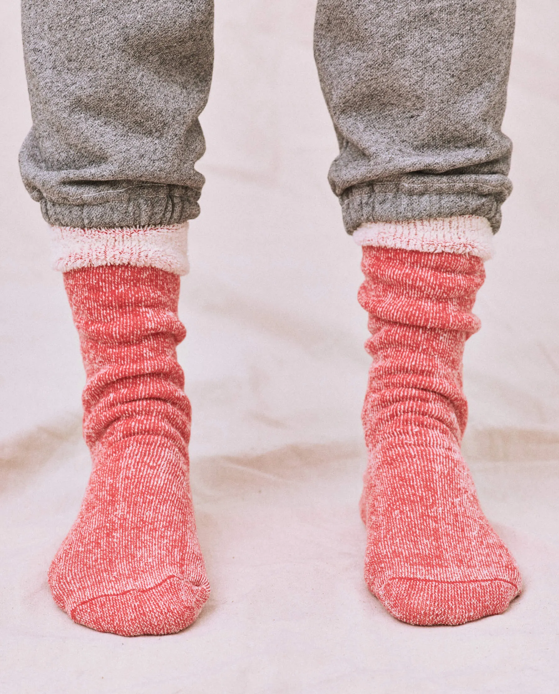 The Sweatshirt Sock. -- Candied Cherry