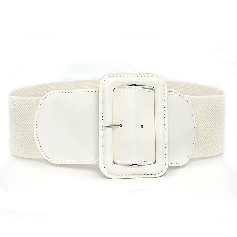 Trendy Liquid Leather Waistband Belts