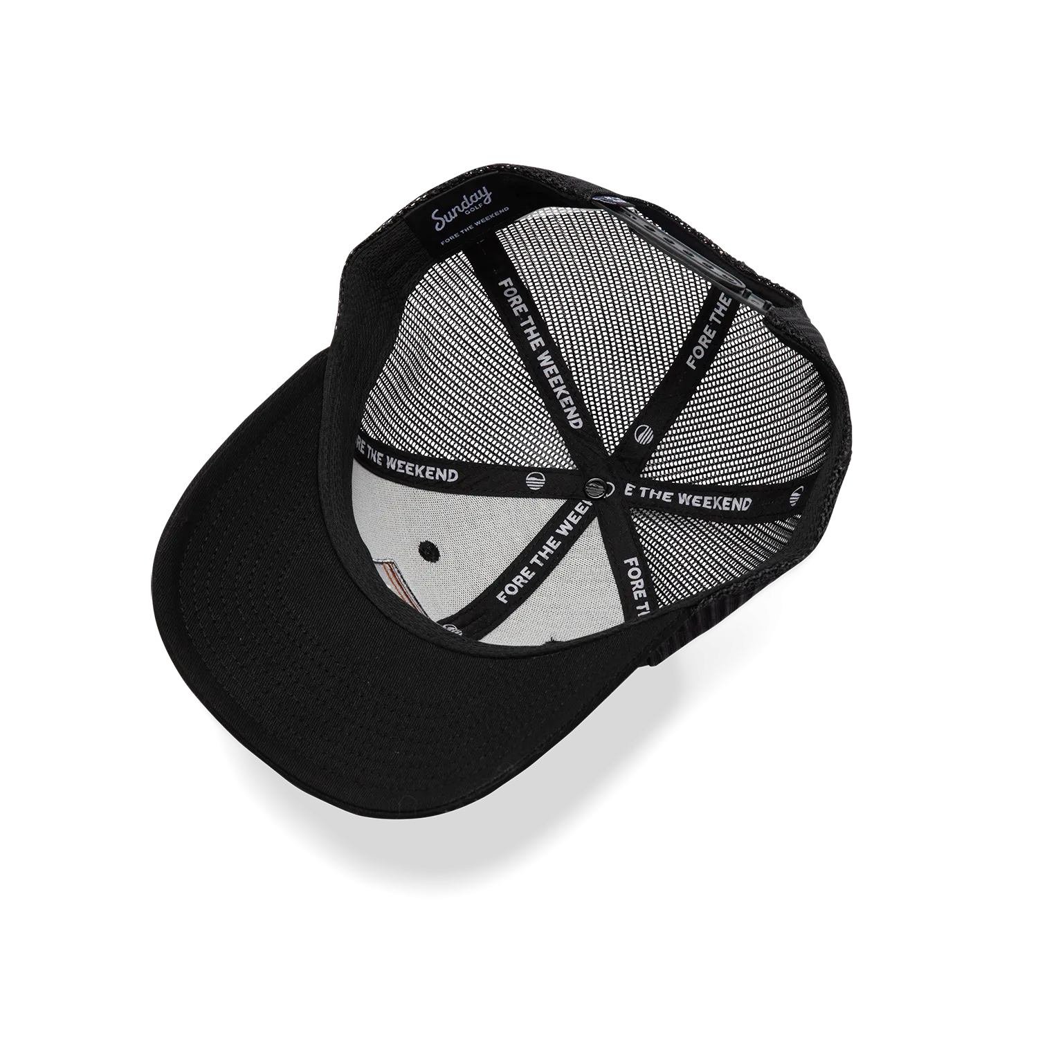 Trucker Golf Hat | Black