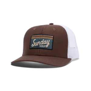 Trucker Golf Hat | Brown