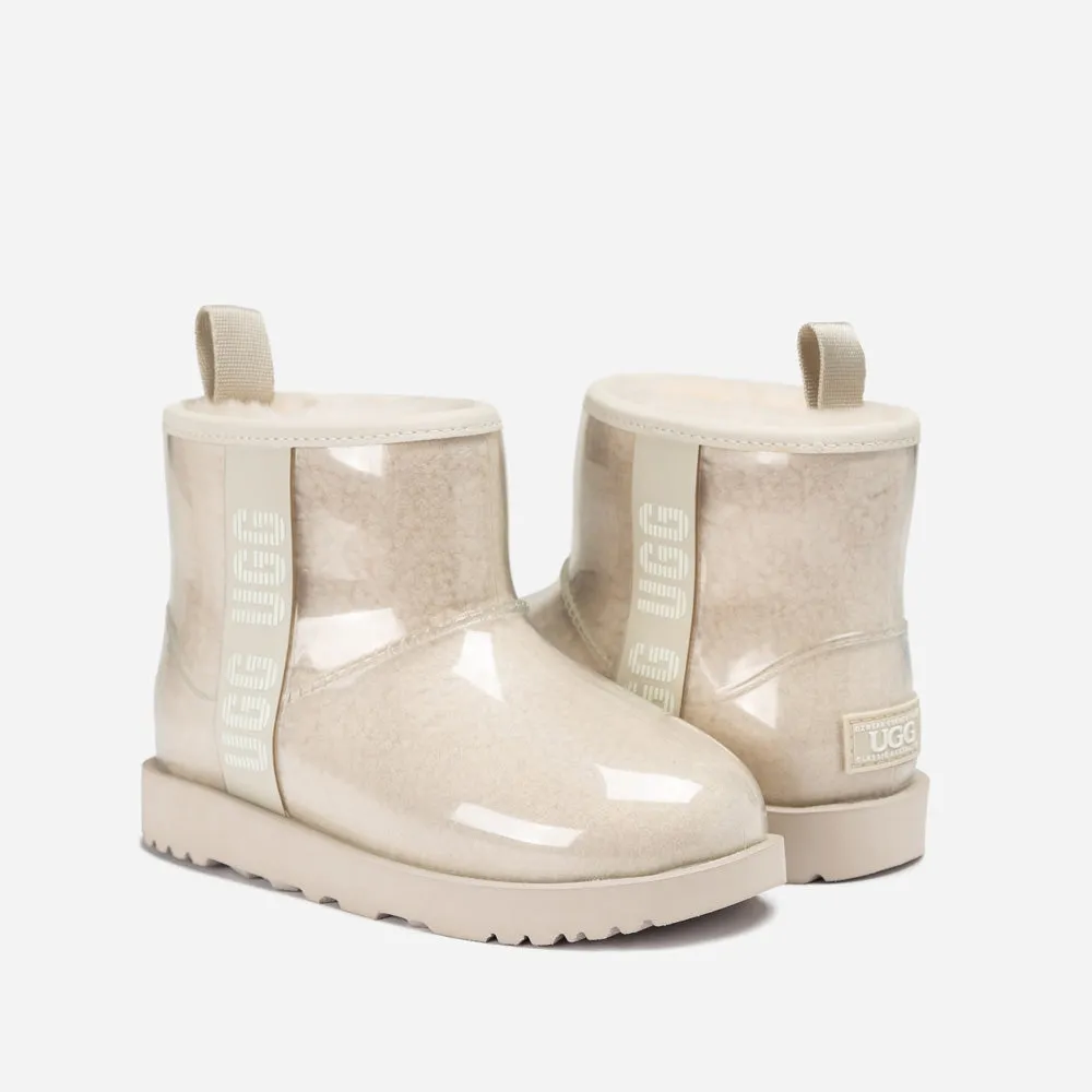 Ugg Classic Kids Clear Boots (Waterproof) (Glow in The Dark)