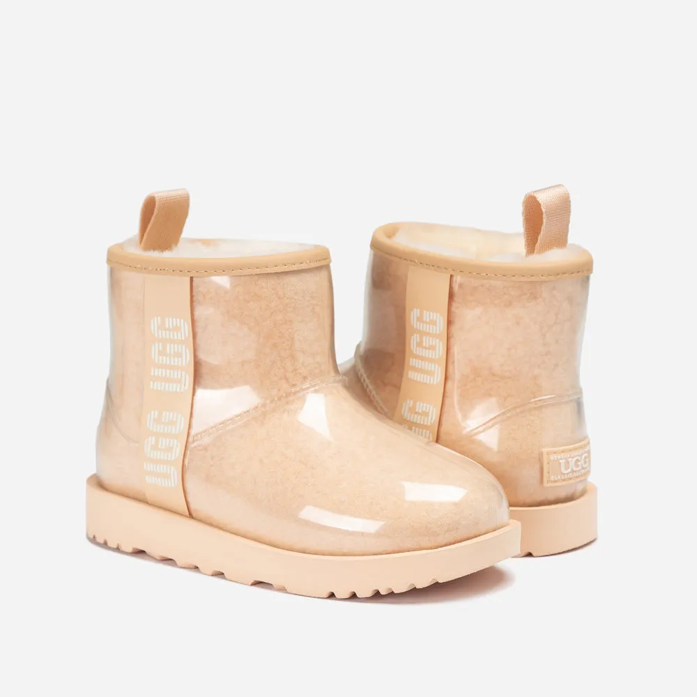 Ugg Classic Kids Clear Boots (Waterproof) (Glow in The Dark)