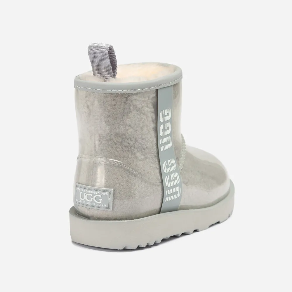 Ugg Classic Kids Clear Boots (Waterproof) (Glow in The Dark)