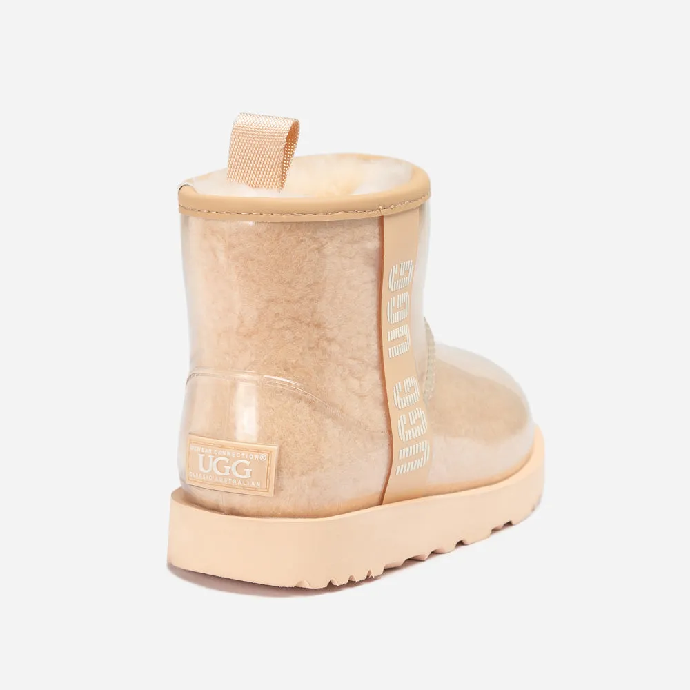 Ugg Classic Kids Clear Boots (Waterproof) (Glow in The Dark)