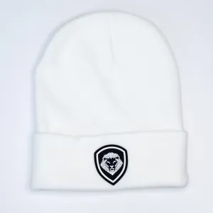 Valuetainment White Beanie hat